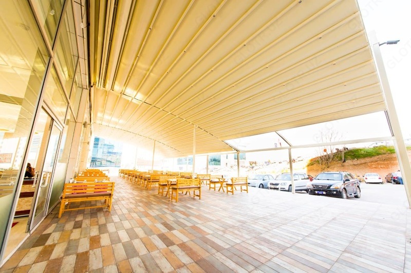  Перголы  биоклиматические перголы  раздвижная крыша. - 