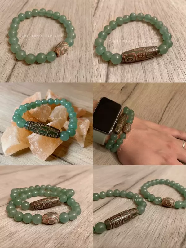 Браслеты с натуральными камнями и сандалом Сувениры