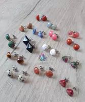 Серьги из натуральных камней