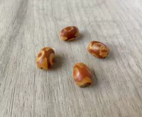 Денежные бусины Дзи (Дзы). Тибетские амулеты из агата. Сувениры