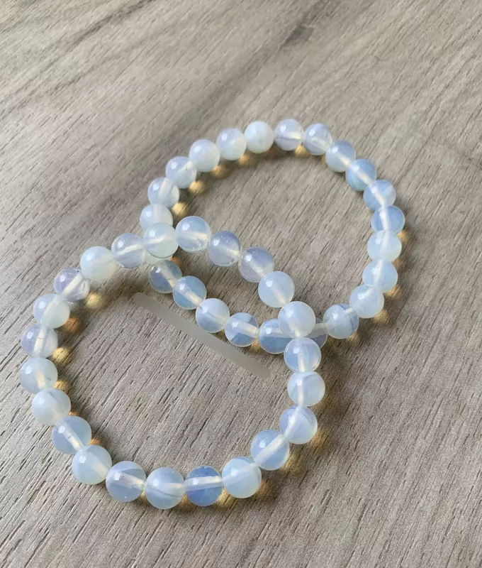 Комплект. Кулон и браслет из лунного камня и розового кварца Сувениры