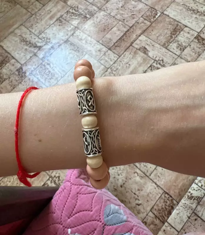 Сандаловый браслет с денежной руной - Сувениры