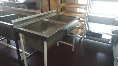 мойка из нержавейки 1-секционная - 850 000 сум / шт.