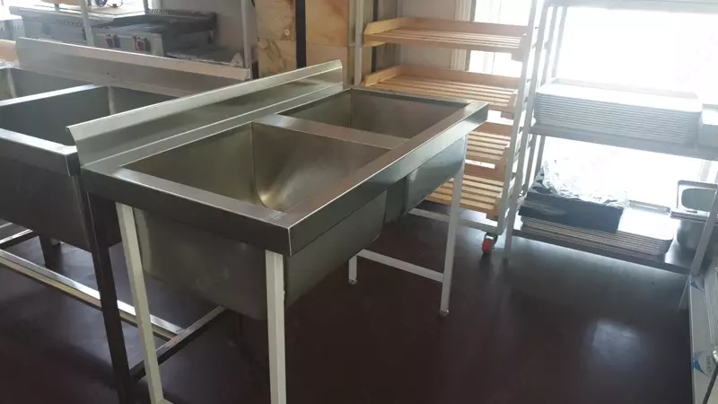 мойка из нержавейки 1-секционная - 850 000 сум