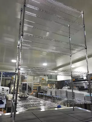 Стеллаж сушилка из нержавейки