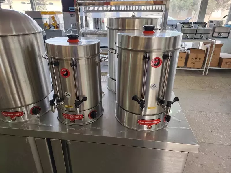 Самовар Bardak SILVER