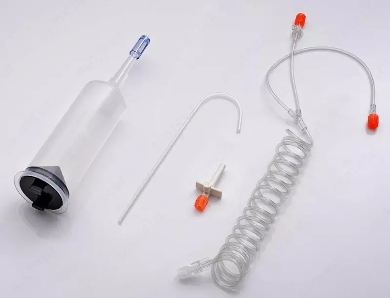 Шприц-колба высокого давления  одинарный для КТ и МСКТ