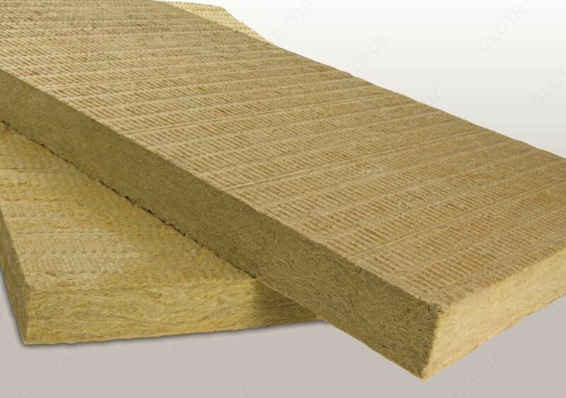 Минераловолокнистая плита на основе базальтовой ваты для теплоизоляции