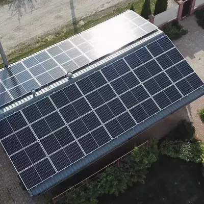 On Grid сетевая система солнечных панелей для выработки электроэнергии от 30