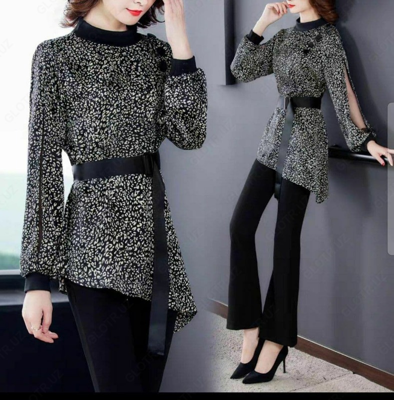 Женский брючный костюм - от {0} сум