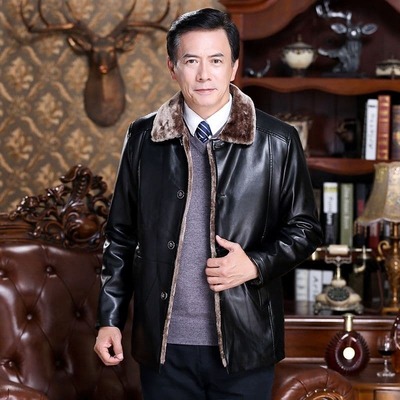 Мужская зимняя куртка черная