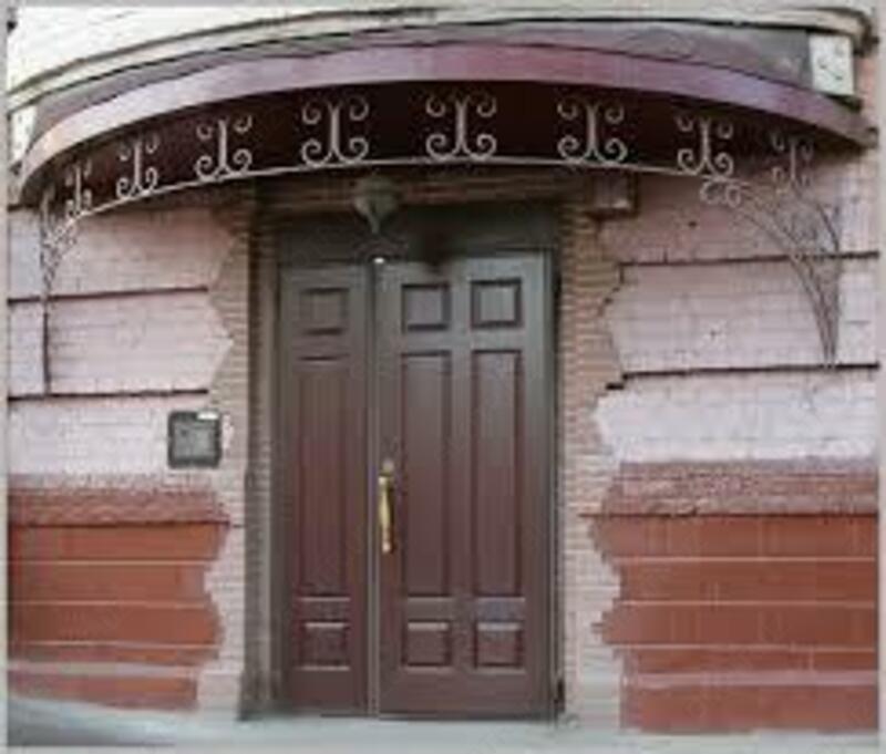  Установка подъездных входных металлических дверей - 