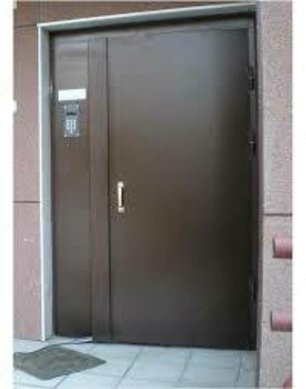   Установка подъездных входных металлических дверей