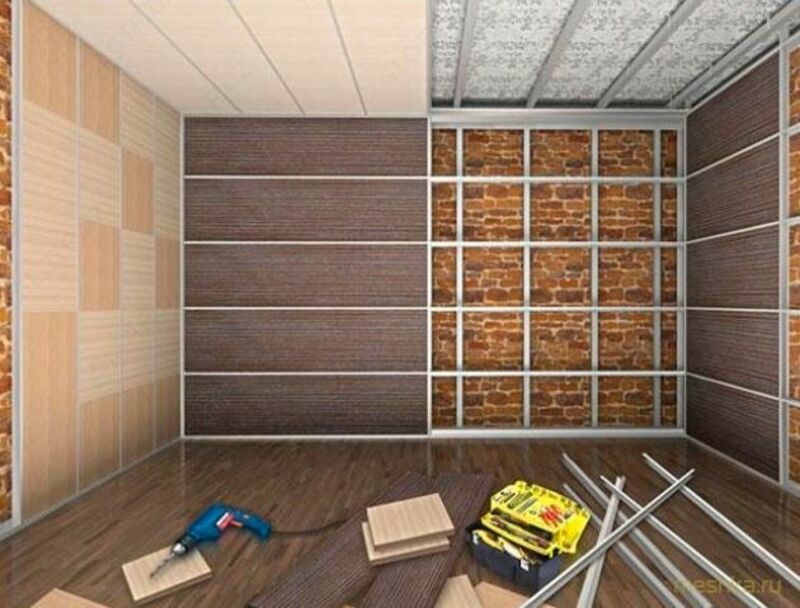  Монтаж стеновых панелей - 