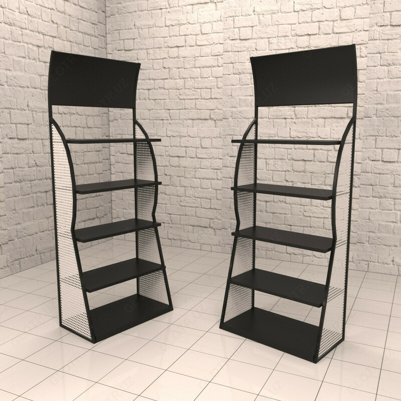 Брендированные торговые стеллажи