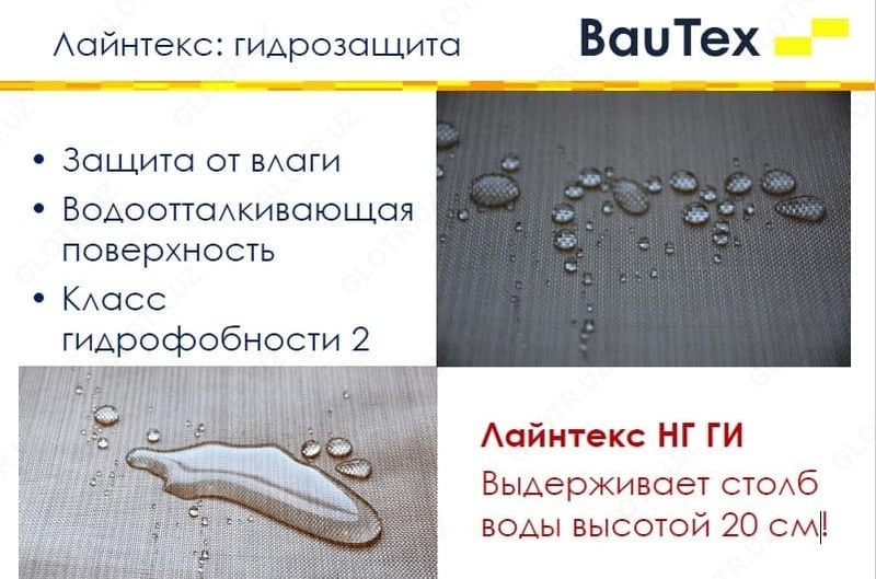 Yonmaydigan bug‘ o‘tkazuvchi shamolga qarshi suv o‘tkazmaydigan membrana Laintex NG GI - по запросу