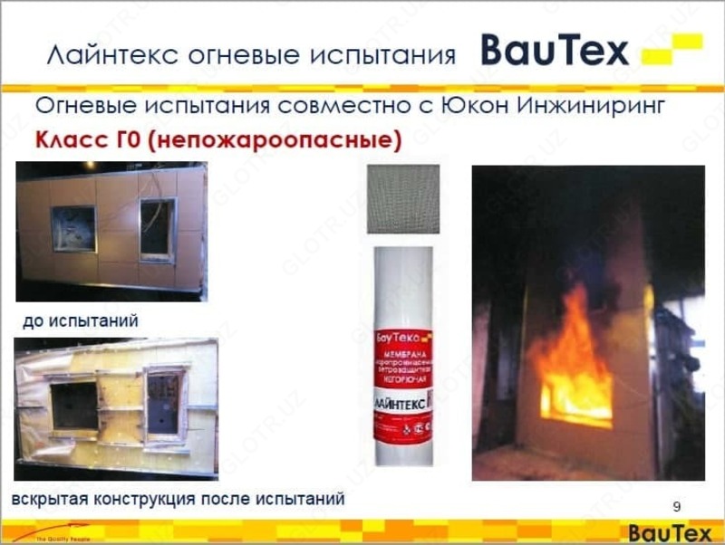 Yonmaydigan bug‘ o‘tkazuvchi shamolga qarshi suv o‘tkazmaydigan membrana Laintex NG GI Chakana savdo