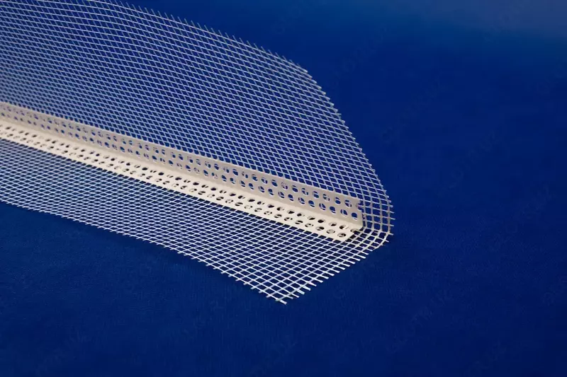 Уголок и армирующий профиль "BayTex" ПВХ с сеткой - по запросу