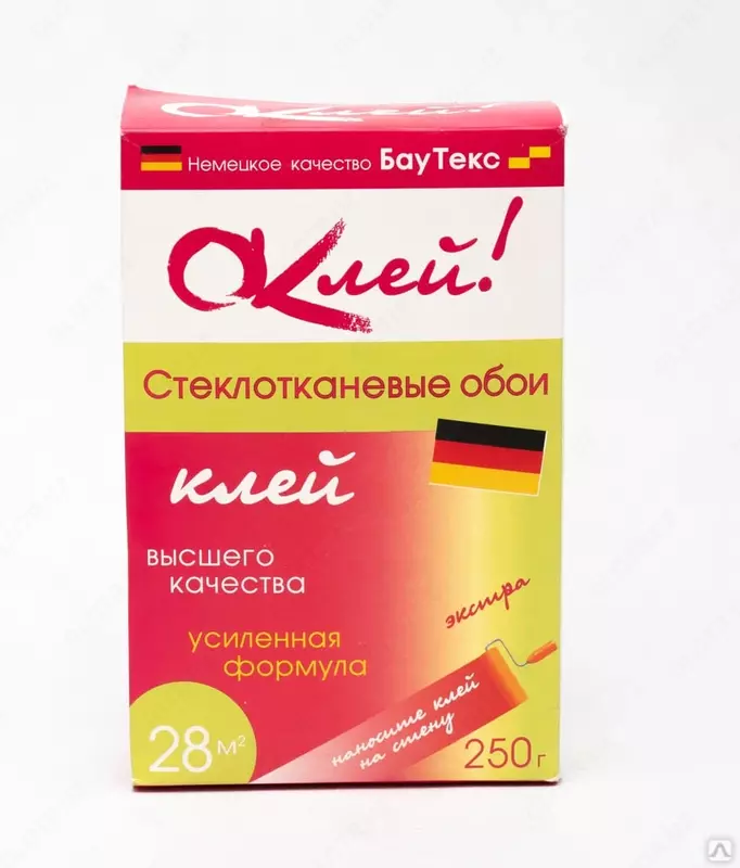 Клей для стеклотканевых обоев "BayTex" ОКлей! Экстра (250 гр.)