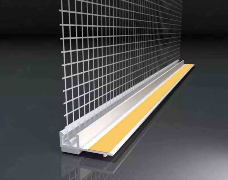  To‘rli oynaga tutashuvchi PVX profil 6 mm  2 4 metr