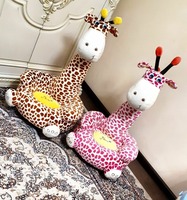 Плюшевое кресло-стул в виде жирафа