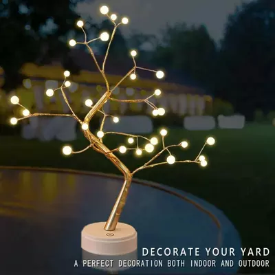 Декоративный светодиодный светильник-ночник "Золотое дерево с жемчугом" - 200 000 сум / шт.