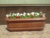  Бетонная садовая ваза арт 003 - 