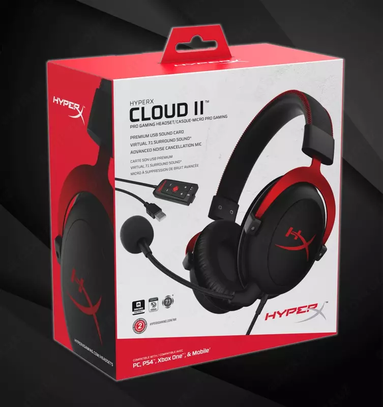 Игровые наушники HyperX Cloud II