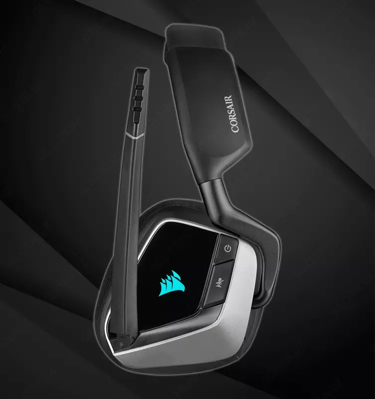 Игровые наушники Corsair VOID RGB ELITE Wireless Premium Gaming — Silver