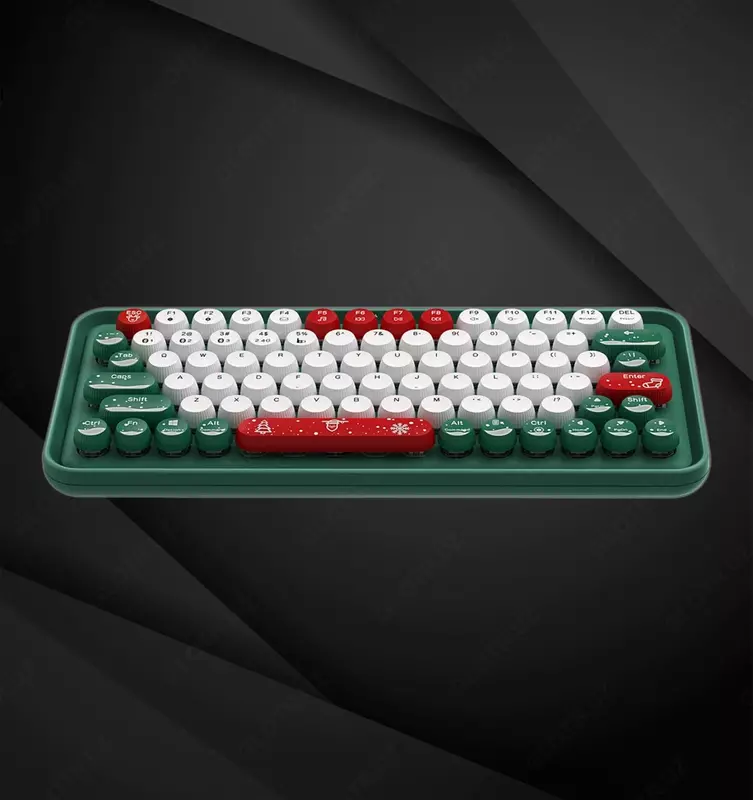  Kop rejimli simsiz klaviatura ralemo Pre 5 Green - 