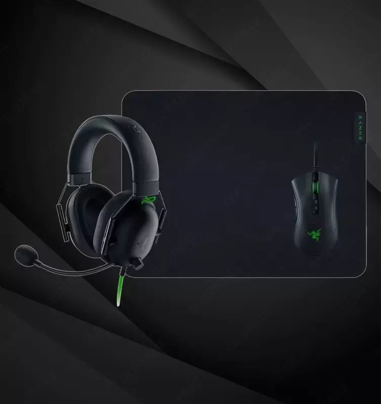 Razer battle bundle ( Razer DeathAdder V2 / Razer BlackShark V2 X / Razer Gigantus V2 )