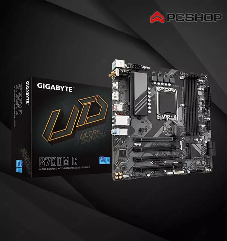 Материнская плата Gigabyte B760M C