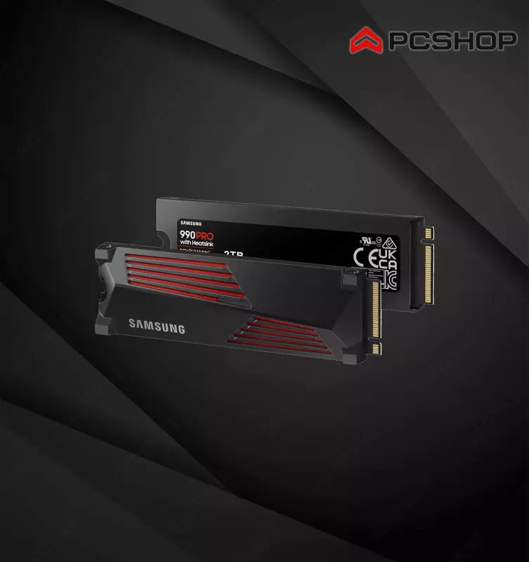 SSD M2 SAMSUNG 2TB 990 PRO NVMe M2 with Heatsink