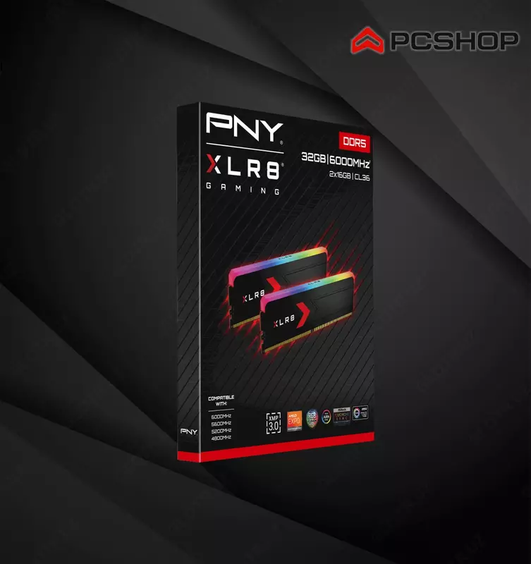 Pny XLR8 Gaming DDR5 RGB 6400MHz - 1 566 000 сум