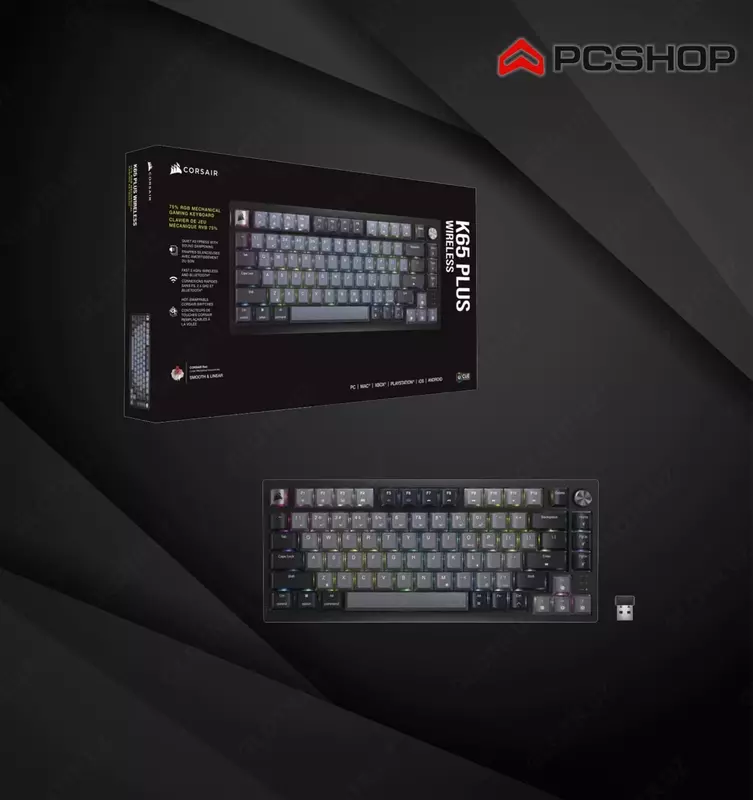 Corsair K65 plus wireless - 2 349 000 so'm