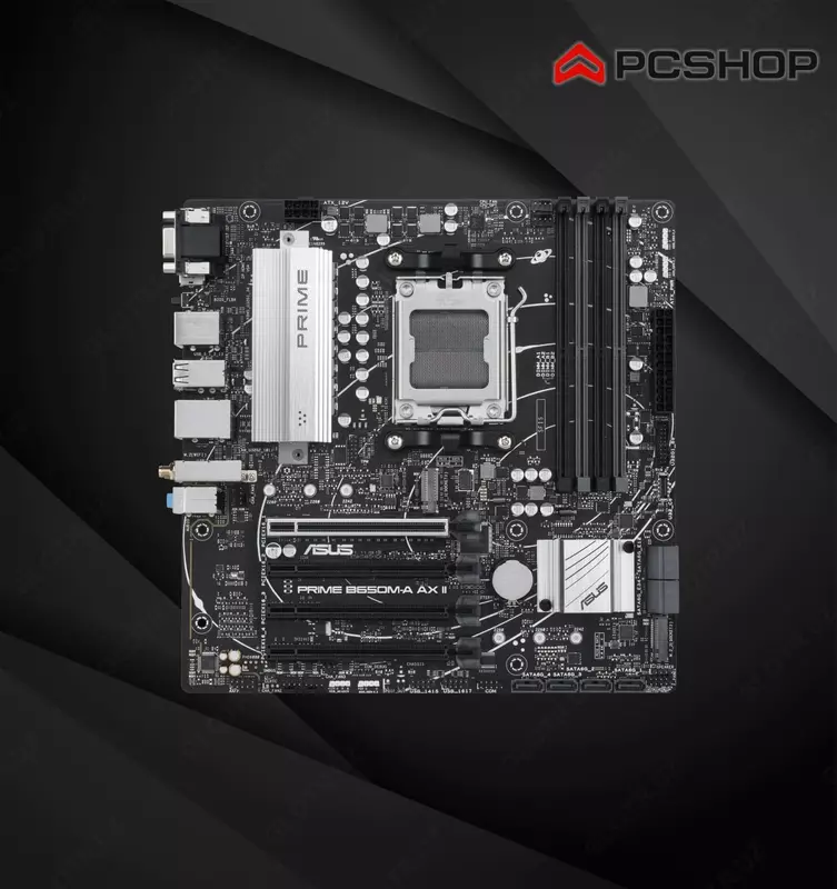  AMD Asus B650M-A AX ii Micro-ATX ona platasi - 