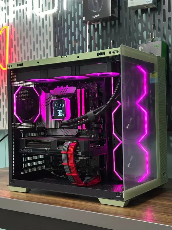   PCshopdan oyin sborkasi / Intel i7 13700KF / RX 7700XT