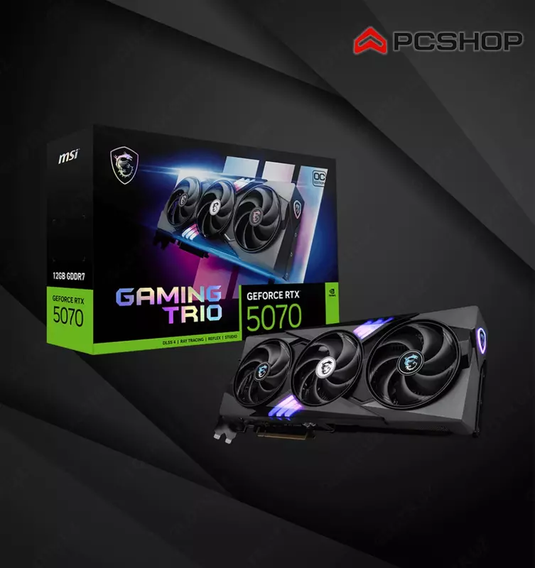 MSI GeForce RTX 5070 12G GAMING TRIO OC