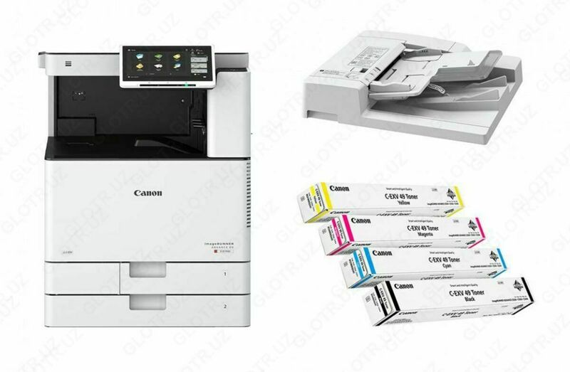 МФУ 3 в 1 Canon imageRUNNER ADVANCE DX C3826i / Устройство автоматической подачи документов DADF-BA1/ Комплект тонер Тонер Canon TONER C-EXV 49