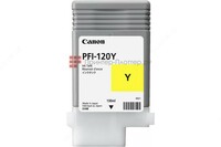 Картридж "PFI-120 Y" (желтый) для "Canon TM-200/TM-300" (130 мл) - 855 000 сум