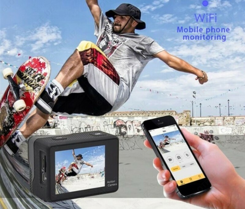 To'liq sensorli ekran Ultra HD 4K aksiya kamerasi Chakana savdo