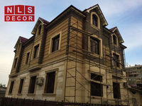 Kopikli fasad dekoratsiyasi