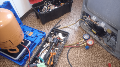 Замена капиллярной трубки и заправка - Цена по запросу