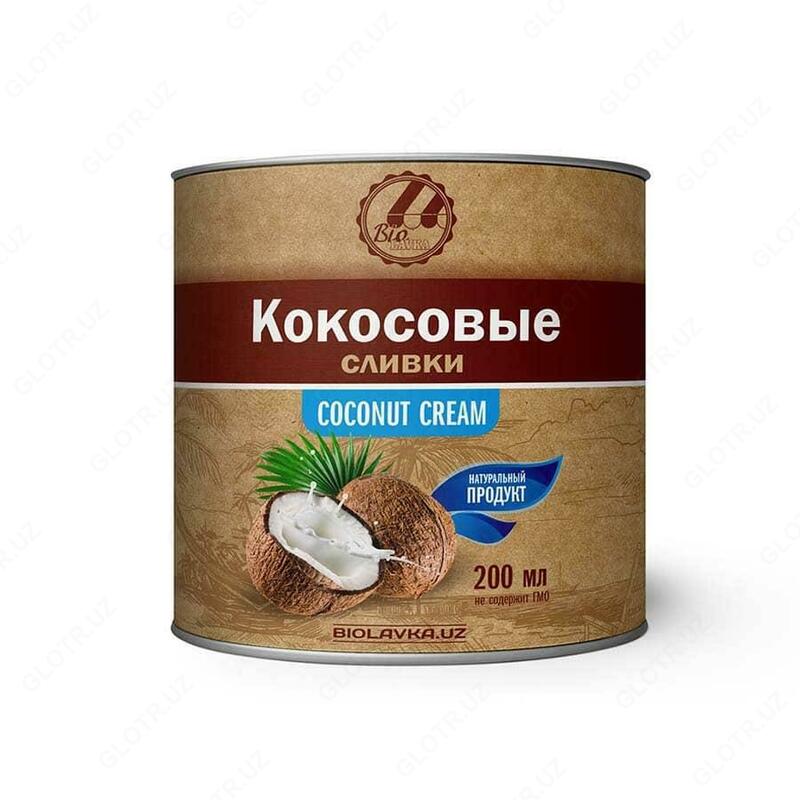 Hindiston yong'og'i kremi 22% yog'li "Biolavka" 200 ml - 26 000 so'm