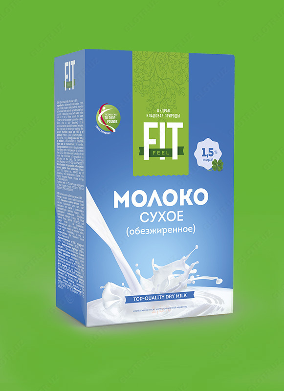  Yogsiz sut kukuni 1 5% FitParad  300 g - 
