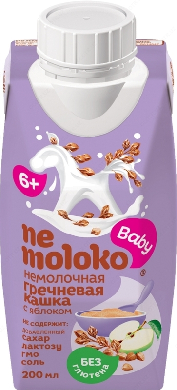 Olma bilan Nemoloko Baby grechka yormasi  200 ml