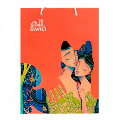 Пакет люверс коралловый