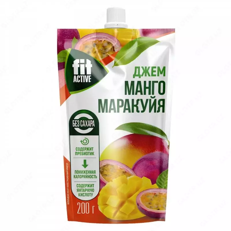 Jem Mango-marakuya **Fit Active** 200 gr (doypak)