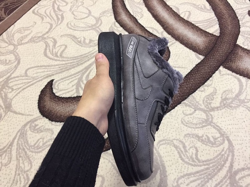 Мужские утепленные полуботинки «Air Max» арт 02