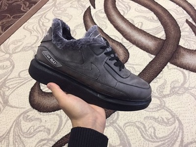 Мужские утепленные полуботинки «Air Max» арт 02 - от 99 000 сум / пара